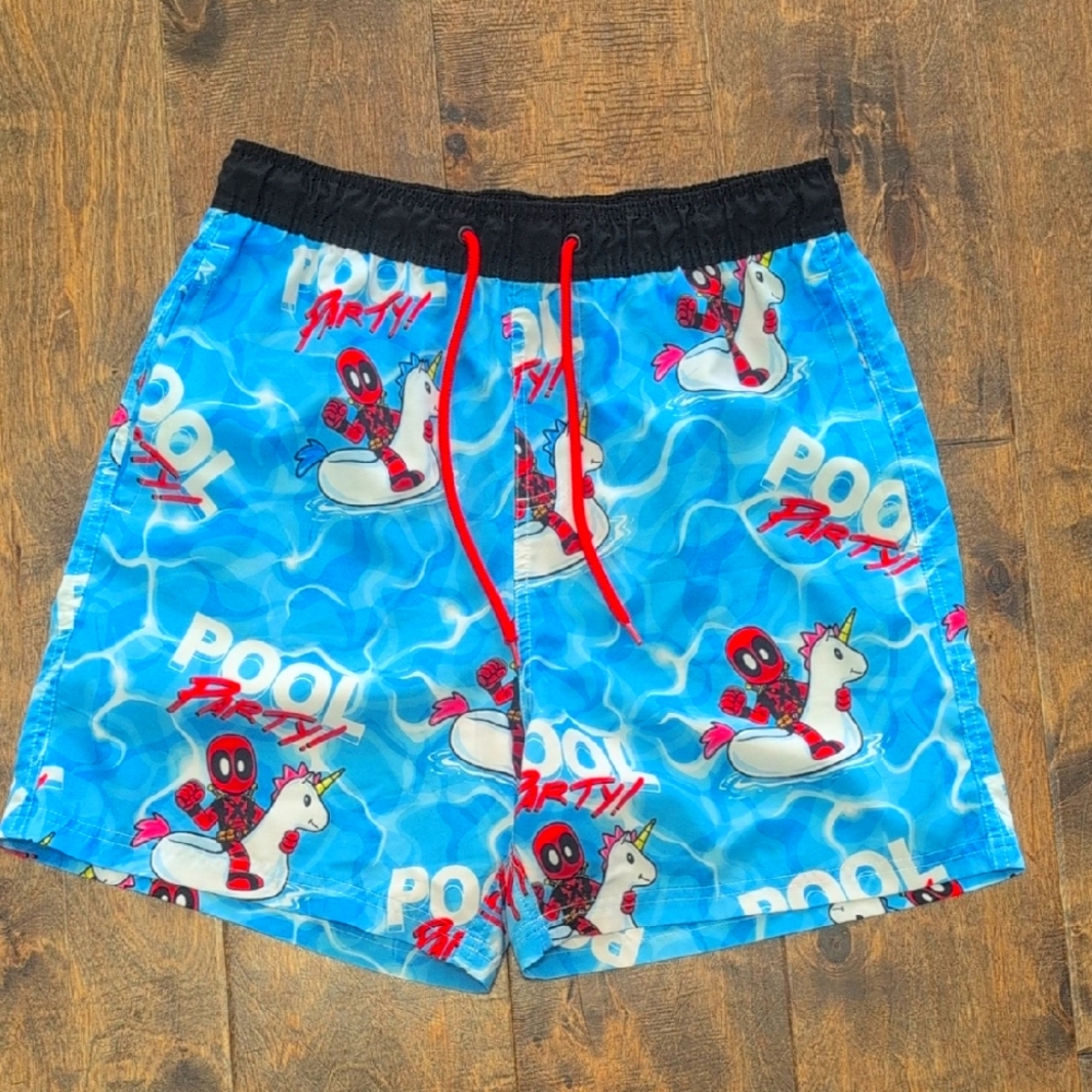 ⭐3/$12⭐ Marvel Black and White Swim Shorts